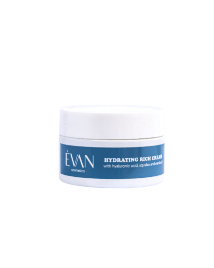 HYDRATING RICH CREAM WITH HYALURONIC ACID, SQUALAN AND MARULA OIL (50 ml)