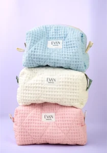 WAFFLE COSMETICS BAG - Slika 2