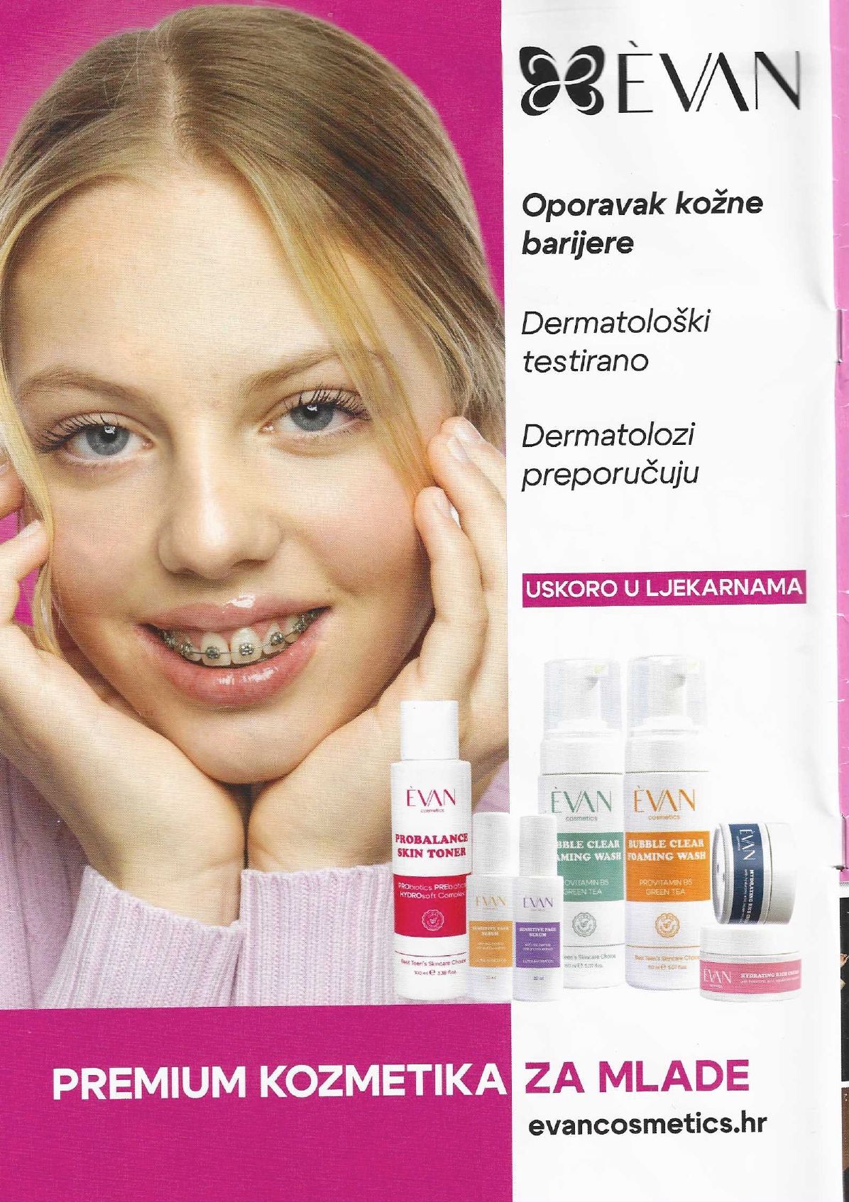 Evan u tisku